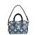 Louis Vuitton Speedy Micro Monogram Denim Handtasche in Blau Marineblau
