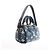 Louis Vuitton Speedy Micro Monogram Denim Handtasche in Blau Marineblau - vista 3