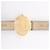 Van Cleef & Arpels Alhambra WTYB02B3 136574 YG & Leather QZ Watch with Shell-Face HH5655 Beige  - view 12