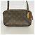 Borsa a Spalla Louis Vuitton Monogram Pochette Marly Bandoulière Marrone - vista 12