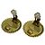 Orecchini a clip placcati oro Chanel - vista 4