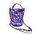 Borsa a tracolla Balenciaga Wheel XS Porpora