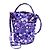 Borsa a tracolla Balenciaga Wheel XS Porpora - vista 2