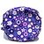Borsa a tracolla Balenciaga Wheel XS Porpora - vista 3