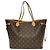 Borsa Tote Louis Vuitton Neverfull PM Marrone - vista 2