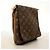 Borsa a Spalla Louis Vuitton Monogram Musette Salsa Marrone - vista 2