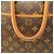 Borsa Louis Vuitton Monogram Deauville Marrone - vista 10