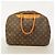 Borsa Louis Vuitton Monogram Deauville Marrone - vista 11