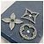 Louis Vuitton Monogram Empreinte Flower Stud Zippy Wallet Blau - Ansicht 8