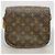 Bolso de Hombro Louis Vuitton Monogram Saint Cloud MM Castaño - vista 12