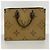 Borsa Tote Louis Vuitton Monogram Giant Reverse OnTheGo MM Marrone - vista 11