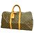 Louis Vuitton Boston Monogram Keepall 50 Tasche Braun