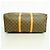 Louis Vuitton Boston Monogram Keepall 50 Tasche Braun - Ansicht 3