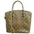 Borsa Louis Vuitton Monogram Shiny Lockit Marrone