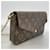 Louis Vuitton Monogram Pochette Felicie Marrone Fuschia - vista 2