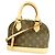 Borsa Louis Vuitton Alma BB Monogram Marrone
