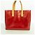 Borsa Louis Vuitton Vernis Lead PM Rosso - vista 11