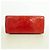 Borsa Louis Vuitton Vernis Lead PM Rosso - vista 3