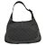 Borsa Hobo Gucci Web Jackie O in tela GG e pelle Medium Nero - vista 2
