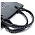 Borsa Tote Anagram Small in pelle nera Loewe Nero - vista 6