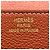 Hermès Hermes Louli Slim Bi-fold Wallet in Potiron Orange - Ansicht 4
