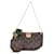 Louis Vuitton Monogram Multi Pochette Accessoires Marrone Cachi