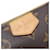 Louis Vuitton Monogram Multi Pochette Accessoires Marrone Cachi - vista 4