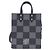 Borsa Louis Vuitton Damier Checkerboard Sac Plat XS Nero - vista 2
