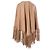Capa de gamuza con flecos Loro Piana Beige - vista 3