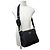 Borsa a tracolla Prada in pelle e Re-Nylon con logo triangolare Nero - vista 2