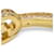 Bracciale rigido GUCCI Blondie con G interlocking e strass D'oro - vista 10
