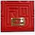 Fendi rote Leder-Kettenbrieftasche - Ansicht 9