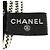 Chanel 24C Coco Mark Logo Design Beinstulpen aus Rippstrick Schwarz Weiß - Ansicht 5