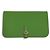 Hermès HERMES Dogon GM Duo Bamboo Togo Leather Long Wallet