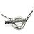 Bracciale con ciondoli argento Bottega Veneta - vista 5