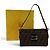 Zucca Fendi Vintage Leder-Schultertasche Braun - Ansicht 2