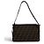 Zucca Fendi Vintage Leder-Schultertasche Braun - Ansicht 3