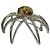 Spilla Tiffany & Co. Vintage 925 Citrine Fireworks Argento Giallo - vista 2
