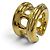 Orecchini Earcuff Bottega Veneta Oro D'oro - vista 3