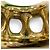 Orecchini Earcuff Bottega Veneta Oro D'oro - vista 6