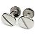 Gemelli Cartier Santos de AG925 Argento