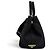 Tote Borsa a mano e spalla 2-Way Prada 1BG439 in canapa e pelle con logo triangolare Nero - vista 5