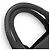 Tote Borsa a mano e spalla 2-Way Prada 1BG439 in canapa e pelle con logo triangolare Nero - vista 9