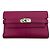 Hermès Hermes Kelly Wallet Medium in Rose Purple Lila
