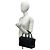 GUCCI Vintage Micro GG Logo Lederhandtasche Schwarz - Ansicht 2