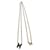 Hermès Collar Hermes Mini Pop H con colgante dorado y azul  - vista 1
