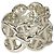 Hermès Hermes Enchainée GM Silver Bandring Silber - Ansicht 4
