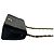 Chanel Vintage Matelassé Coco Mark Double Flap Schultertasche Schwarz - Ansicht 6