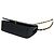 Chanel Vintage Matelassé Coco Mark Double Flap Schultertasche Schwarz - Ansicht 8
