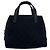 Borsa a mano Gucci GG Canvas Leather Mini Boston Bag Nero
